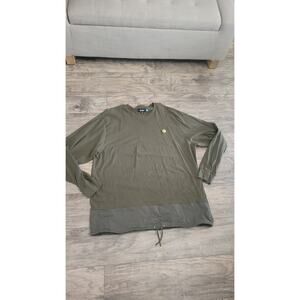 Cookies SF Long Sleeve Shirt 4XL Olive Green – Heavyweight Streetwear Pullover –